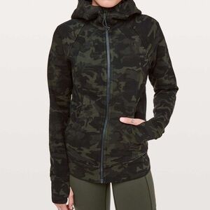 Lululemon Scuba Hoodie 8 Green Camo